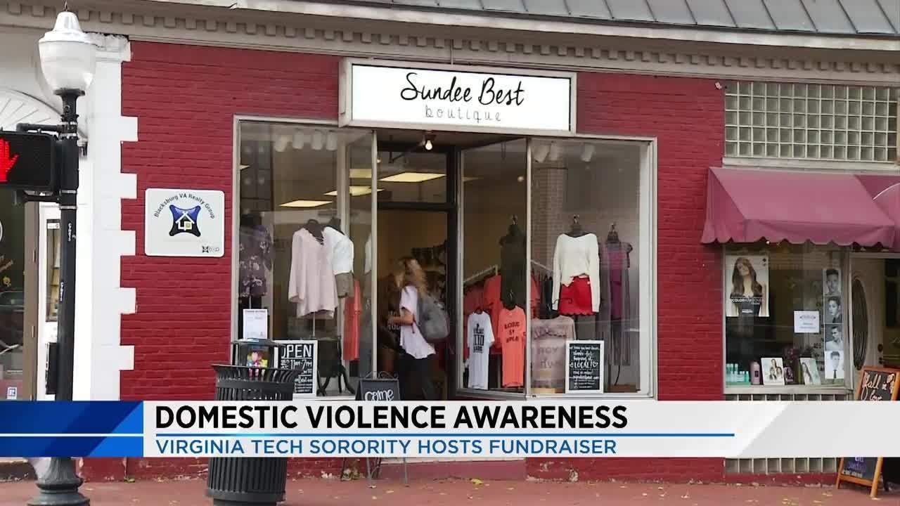 Virginia Tech sorority teams up with Women's Resource Center...